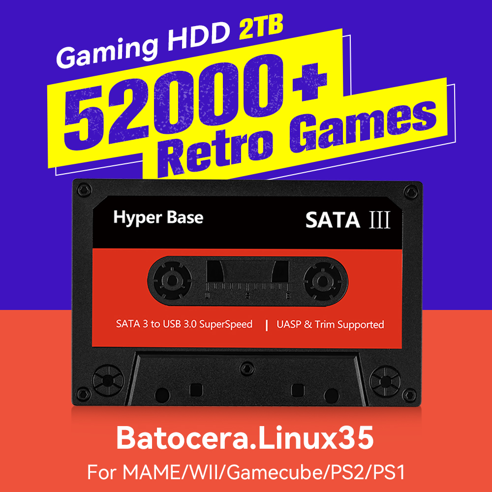 Retro Gaming Ps3 - Console de jeux rétro Batocera 500