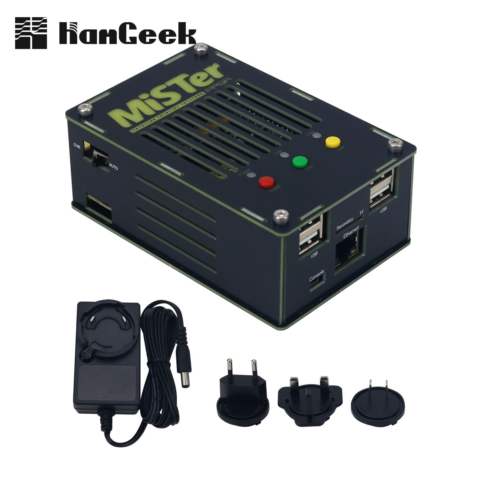 Retro Gaming Mister - HamGeek Mini Console de jeu Open-source-Mister