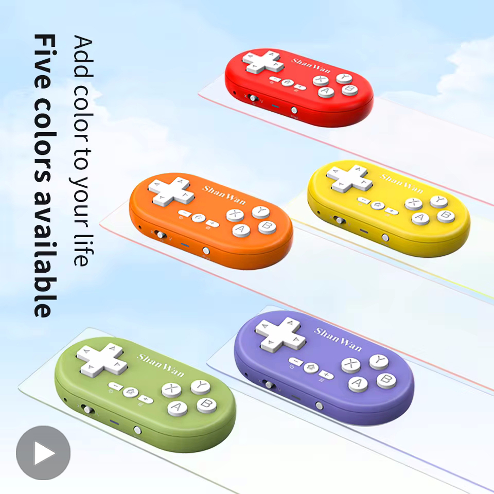Retro Gaming Xbox Controller - Mini manette de jeu Bluetooth pour