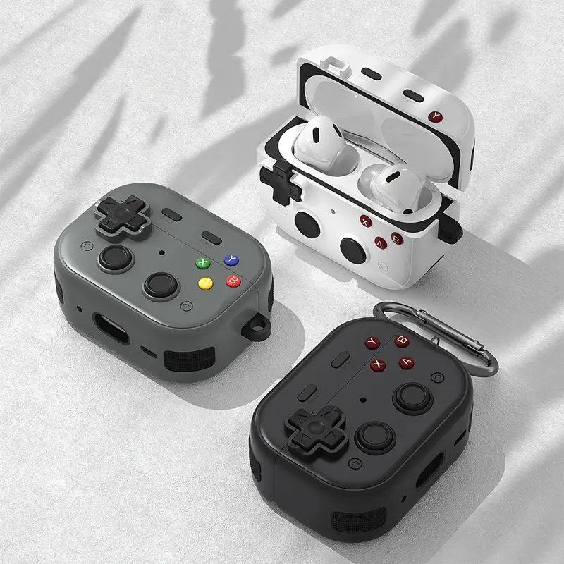 Retro Gaming Headset - Étui de protection pour écouteurs Airpods