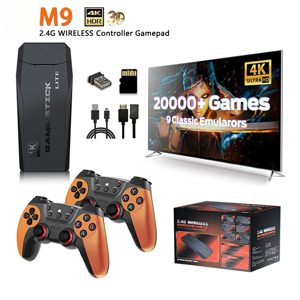Retro Gaming Mister - Console de jeu vidéo M9 4K