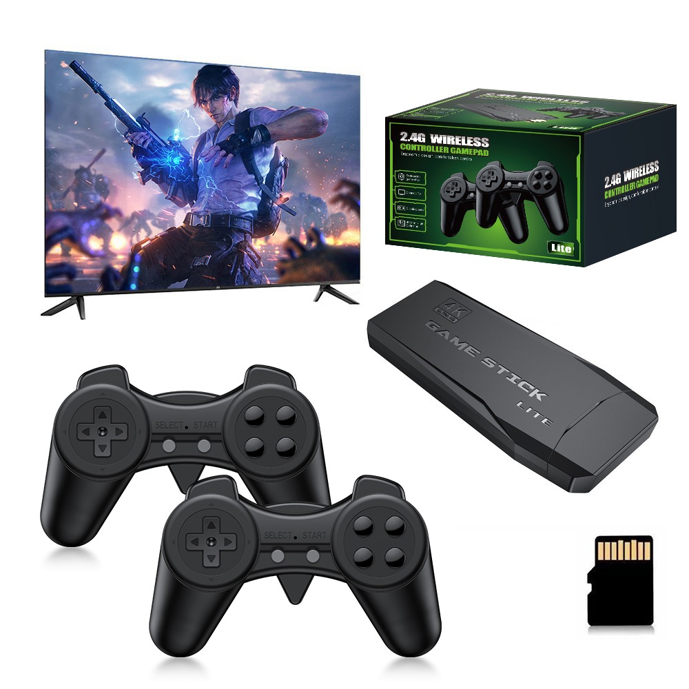 Retro Gaming Hdmi Stick - Console de jeu rétro portable 4K
