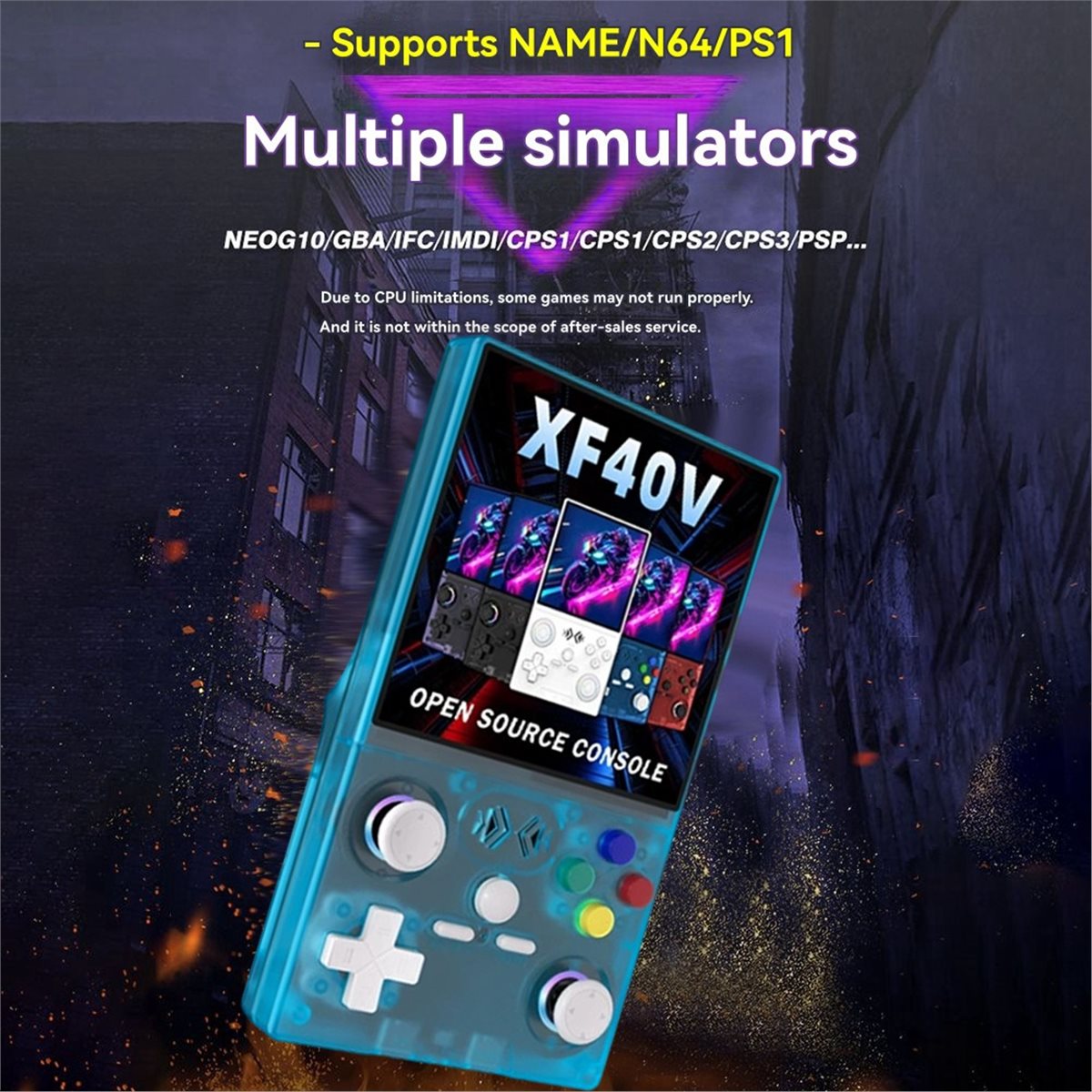 Retro Gaming Console Handheld - Console de jeu rétro portable A86G