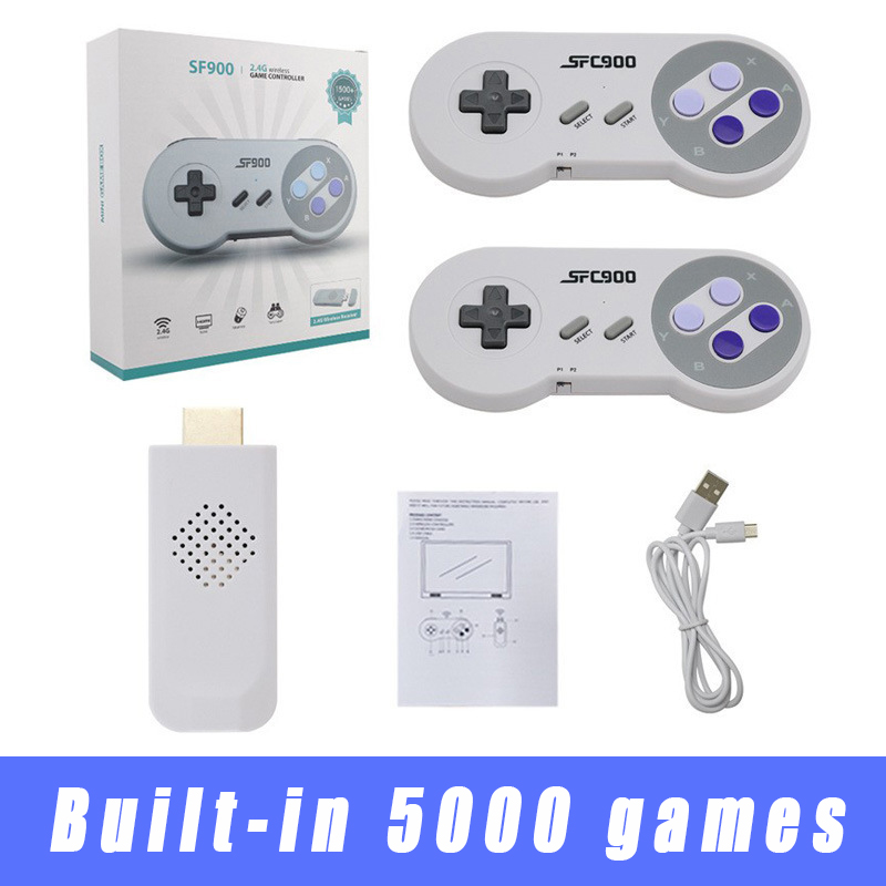 Retro Gaming Mister - Console rétro SF900 avec 5000 jeux