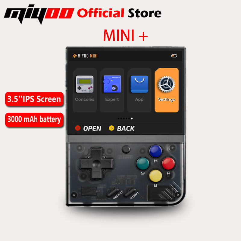 Retro Gaming Console Handheld - MIYOO Mini Plus Console de jeu