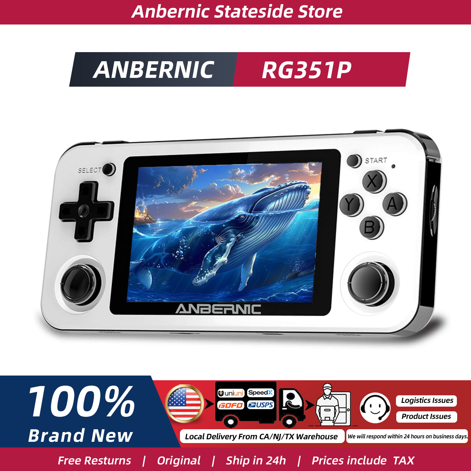 Console de jeu rétro portable  - Retro Gaming Anbernic avis et prix
