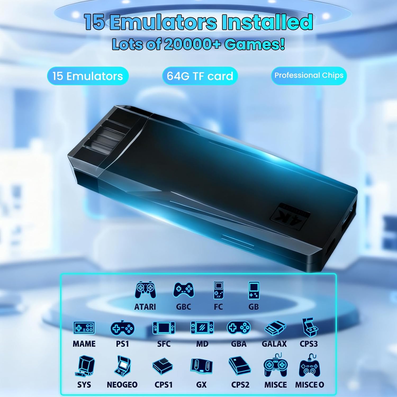 Console de jeu M8 avec plus de - Retro Gaming Hdmi Stick avis et prix