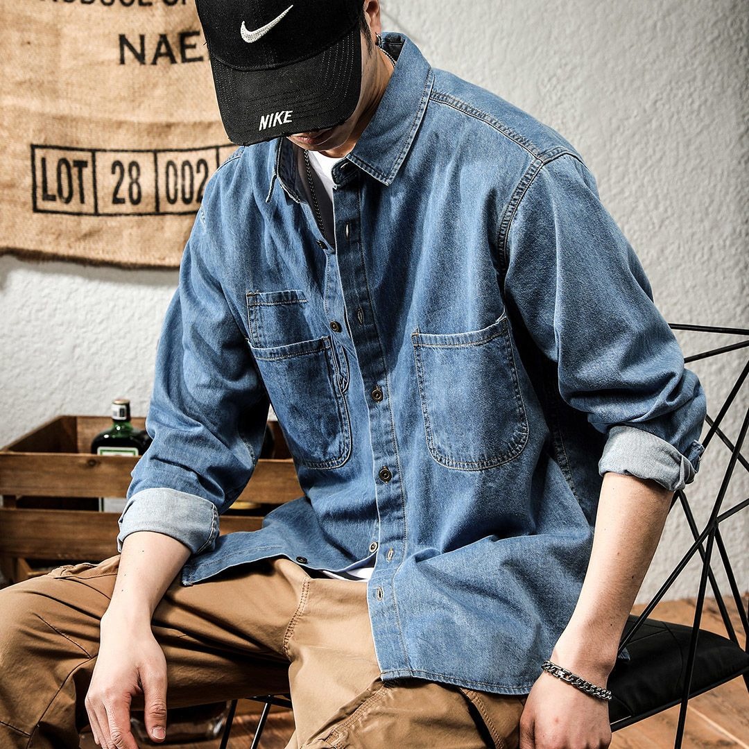 Printemps Ruffian beau Denim o - Retro Gaming Jacket avis et prix