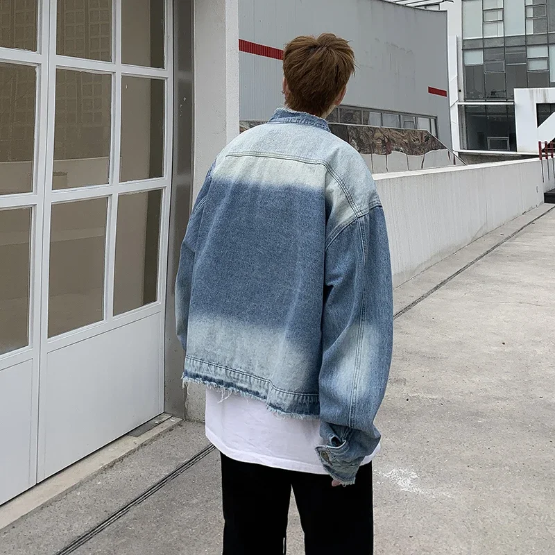 Veste en jean déchirée style h - Retro Gaming Jacket avis et prix