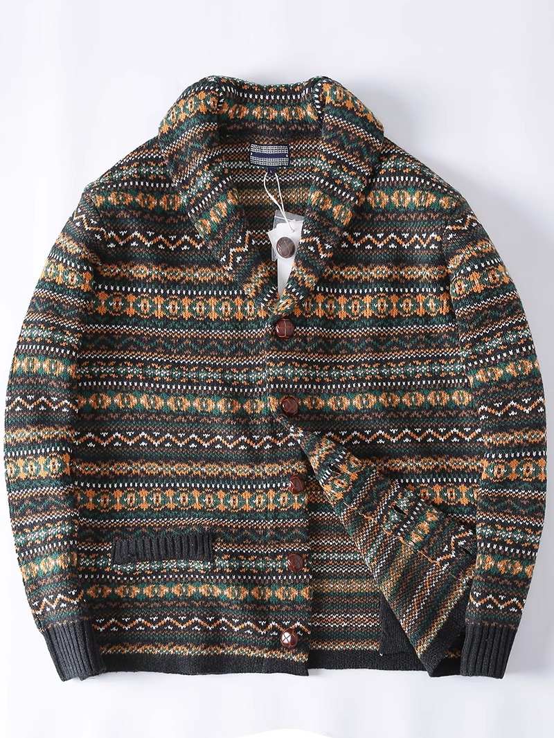 Veste Jacquard en Laine de Bét - Retro Gaming Jacket avis et prix