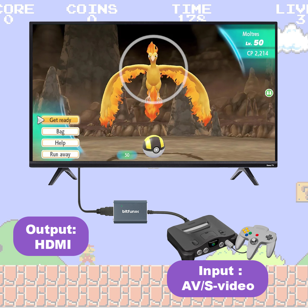 Bitfunx – adaptateur vidéo 720 - Retro Gaming On avis et prix