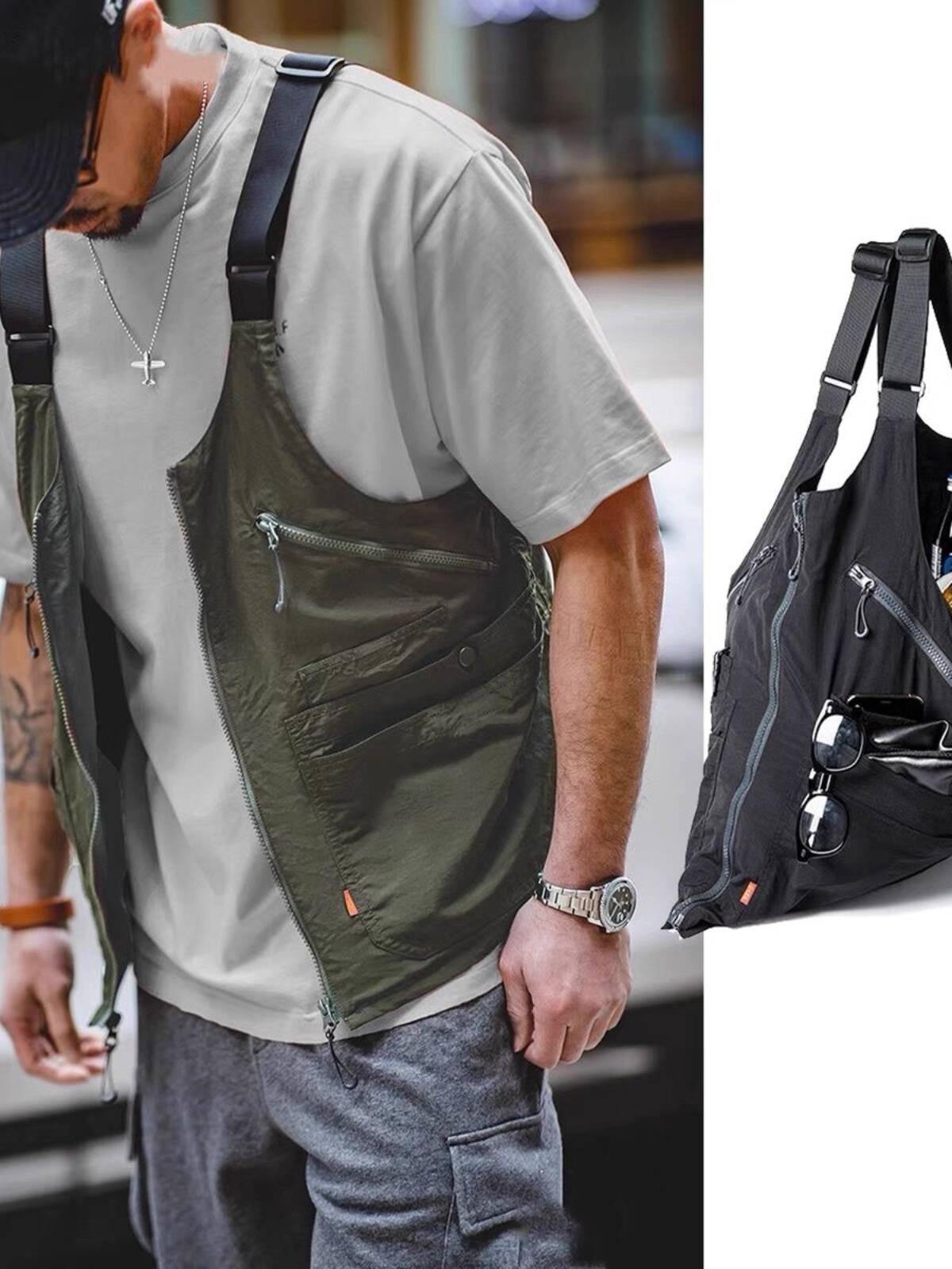 Gilet cargo fonctionnel rétro  - Retro Gaming Jacket avis et prix