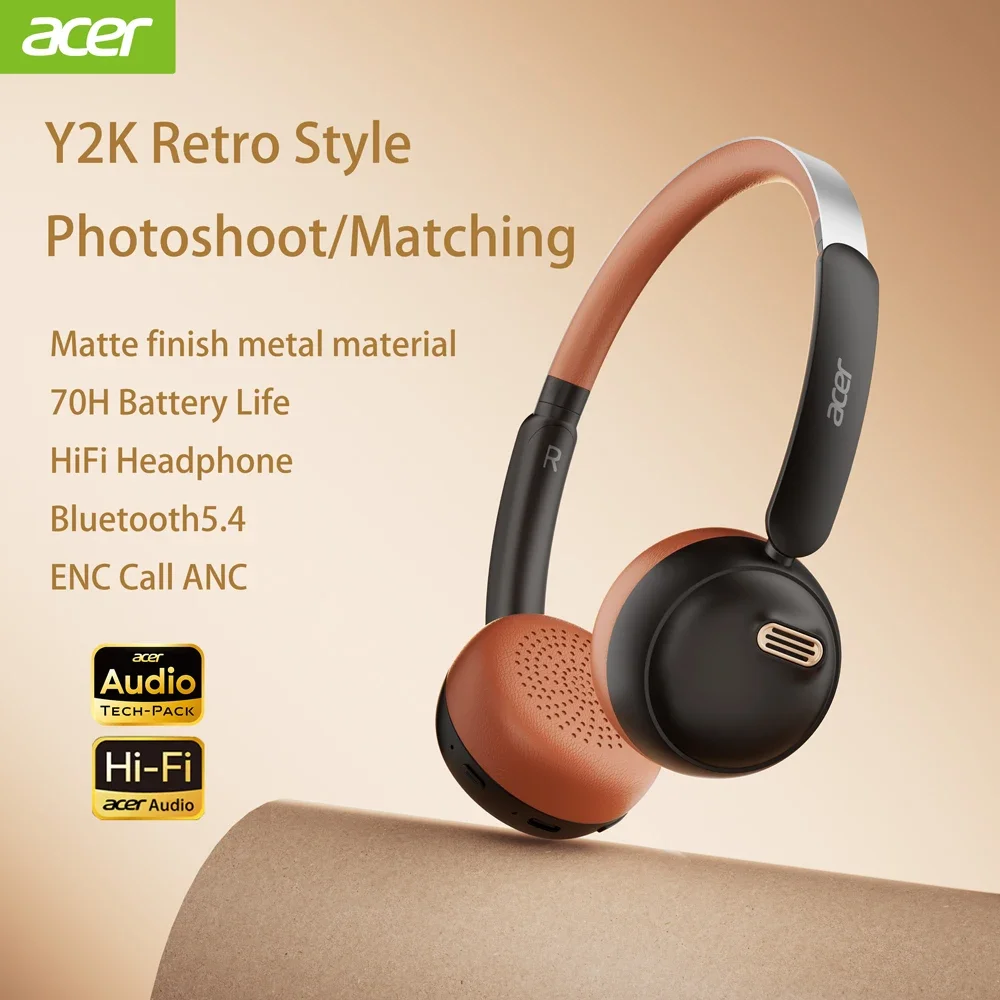 Casque Bluetooth Acer OHW111,  - Retro Gaming Headset avis et prix