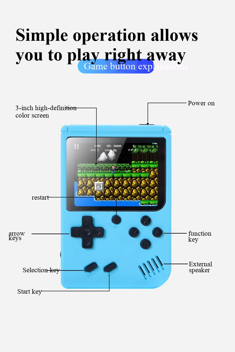 Console de jeux portable rétro - Retro Gaming On avis et prix