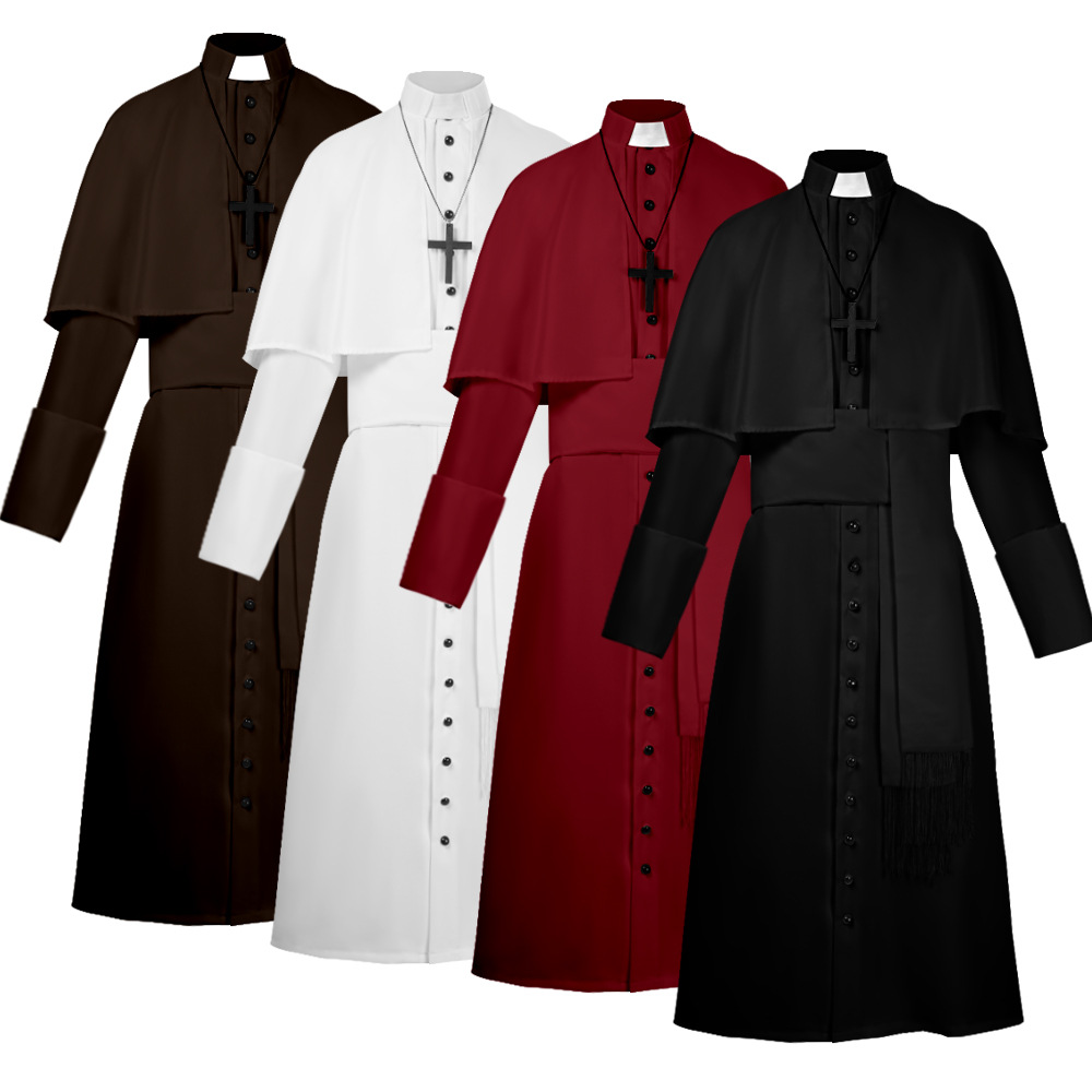 Costumes de Prêtre Médiévaux R - Retro Gaming Jacket avis et prix