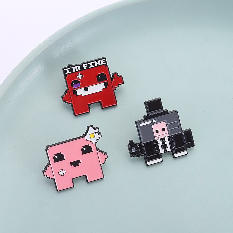 Lot de 3 épingles en émail Pix - Retro Gaming Kit avis et prix