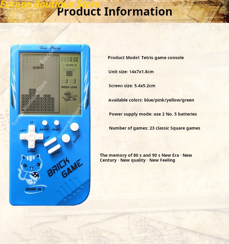 Console de jeu portable pour e - Retro Gaming Console Handheld avis et prix