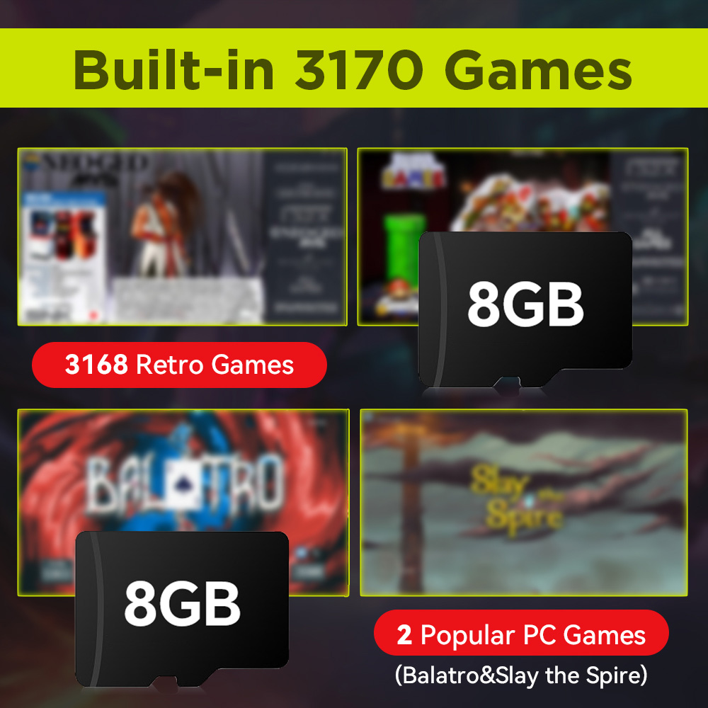 Carte de jeu TF de 8 go avec 3 - Retro Gaming On avis et prix