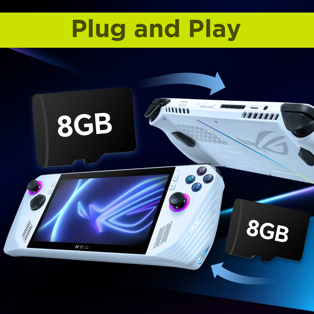 Carte de jeu TF de 8 go avec 3 - Retro Gaming On avis et prix